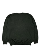Dunkelgrünes Lacoste Sweatshirt in XXL, klassisches Design.