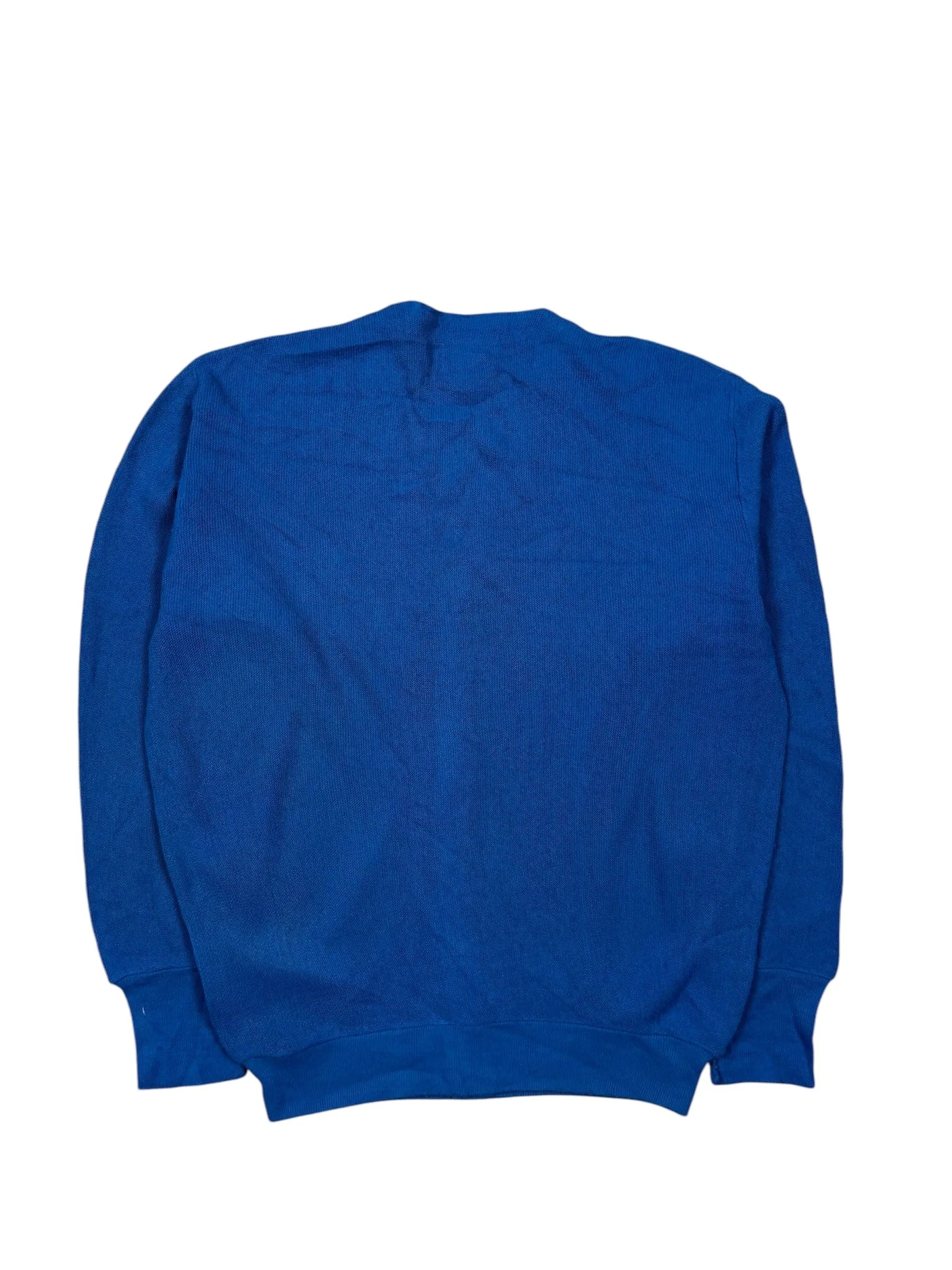 Blauer Vintage Lacoste Pullover in Größe L.