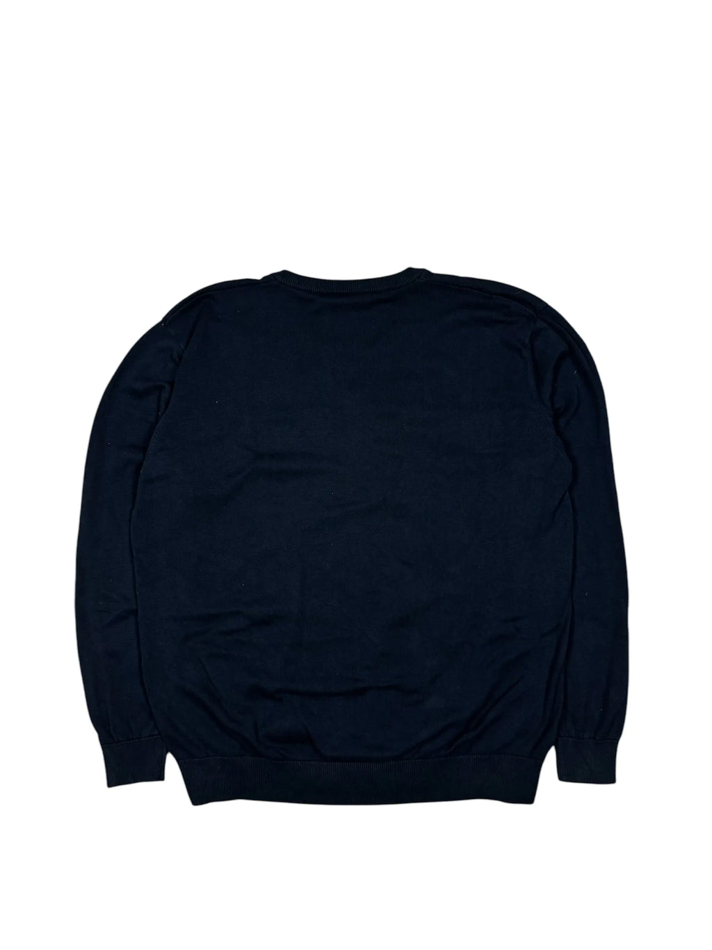 Dunkelblauer Lacoste Sweatshirt in Größe XL, hochwertig und elegant.