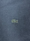 Dunkelblaues Lacoste Sweatshirt in Größe M mit Logo.