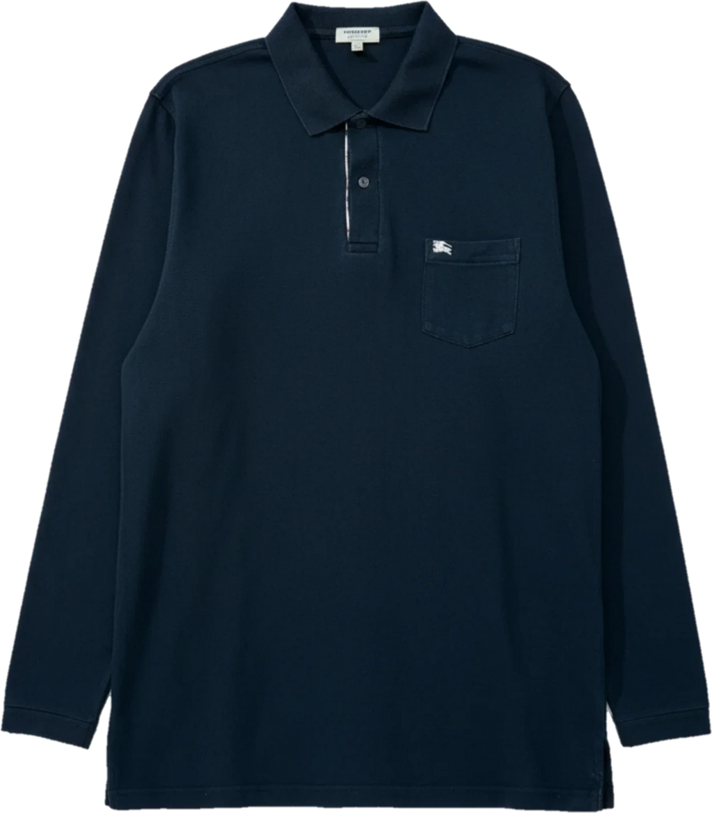 Burberry Vintage Langarm-Poloshirt