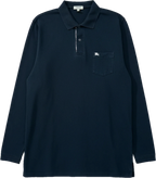 Burberry Vintage Langarm-Poloshirt