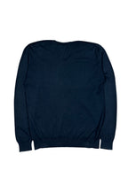 Dunkelblaues Lacoste Sweatshirt in Größe M, hochwertig und stylisch.