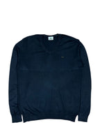 Dunkelblaues Lacoste Sweatshirt in Größe M.
