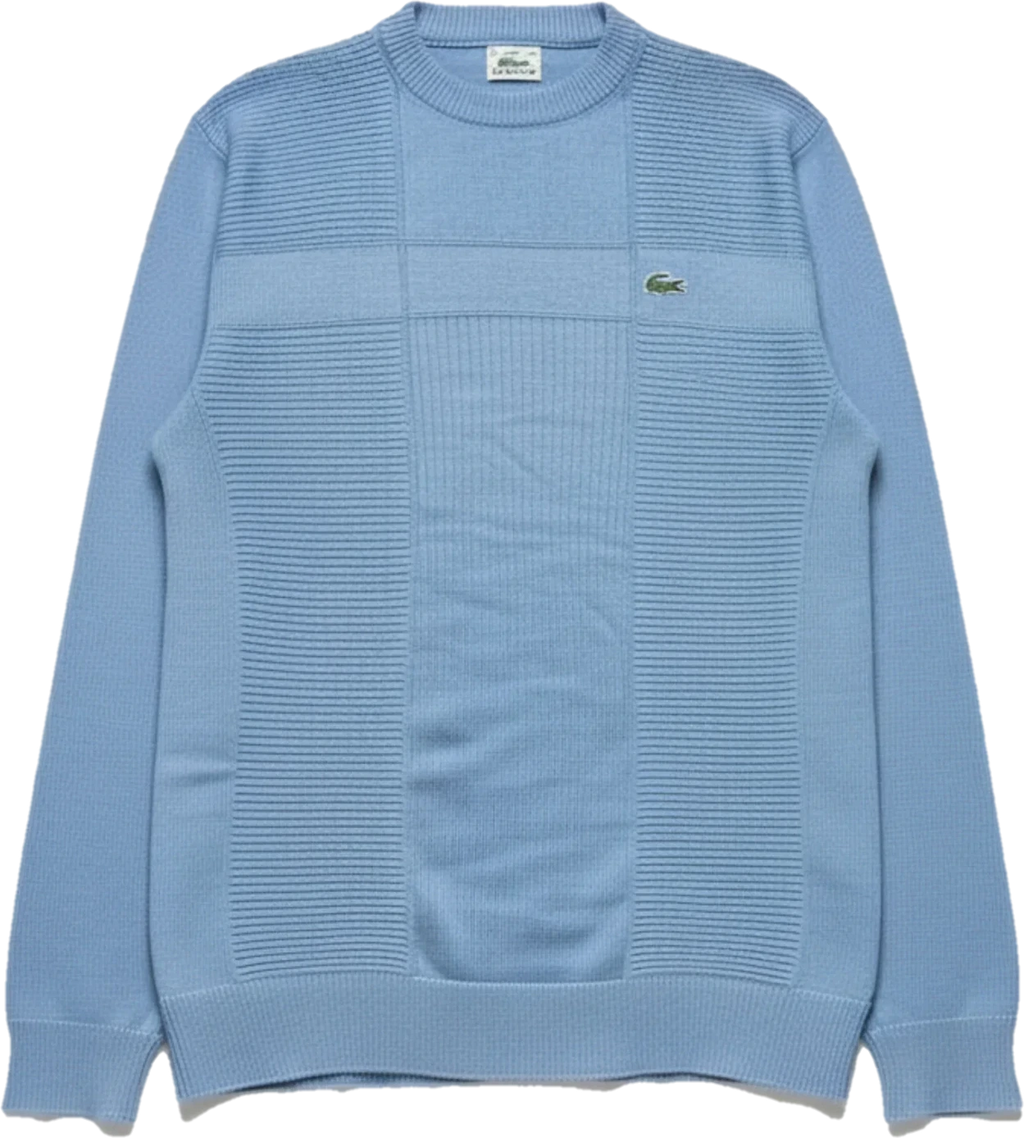 Lacoste Vintage Pullover hellblau – freigestellt