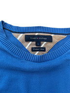 Tommy Hilfiger Sweatshirt in Hellblau, Größe L, hochwertiges Material, modebewusste Wahl.