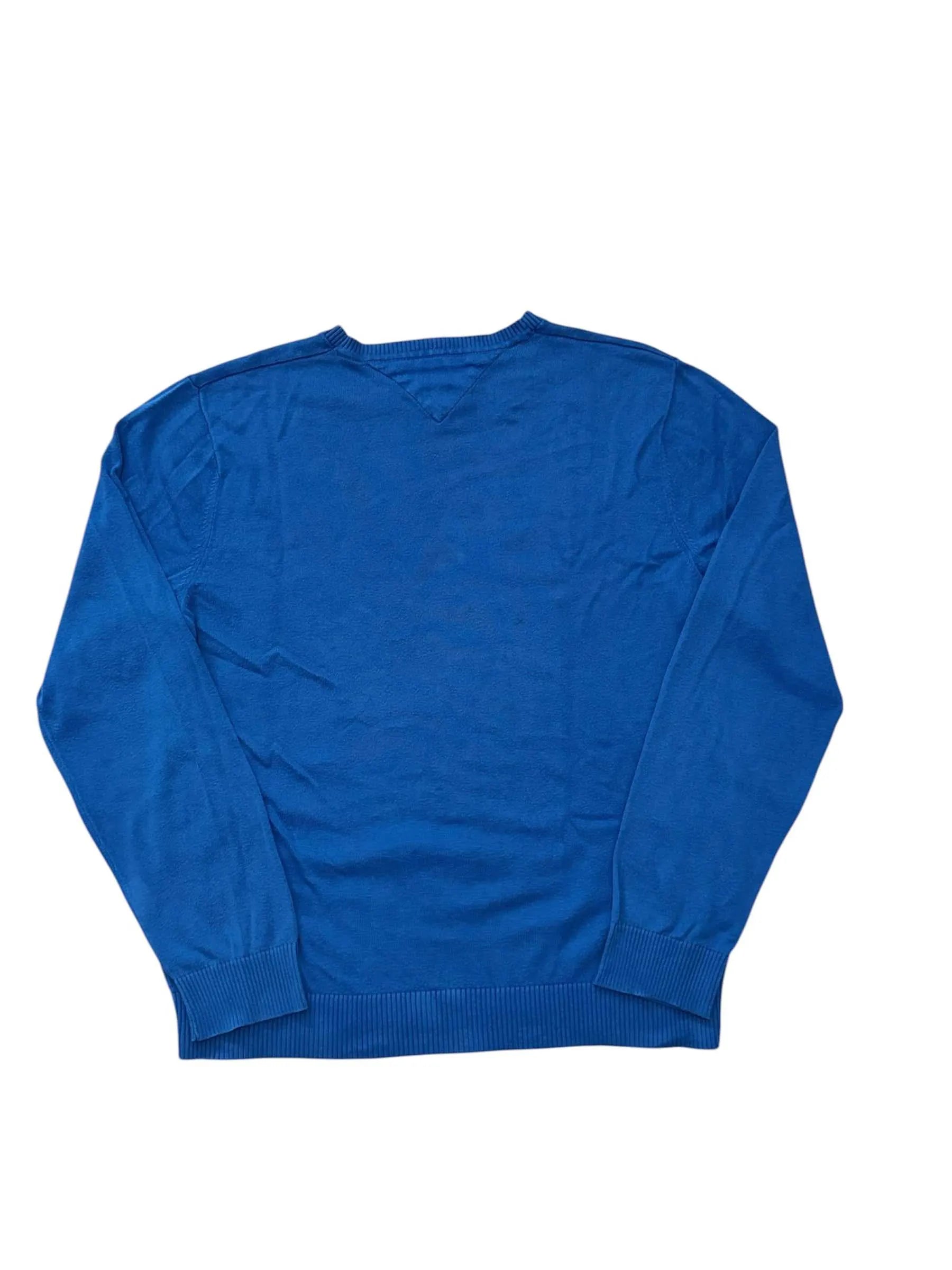 Tommy Hilfiger Sweatshirt in Hellblau, Größe L, hochwertige Qualität.