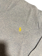 Ralph Lauren Sweatshirt in hellem Babyblau mit Logo in Größe L, modisches Statement für jeden Anlass.