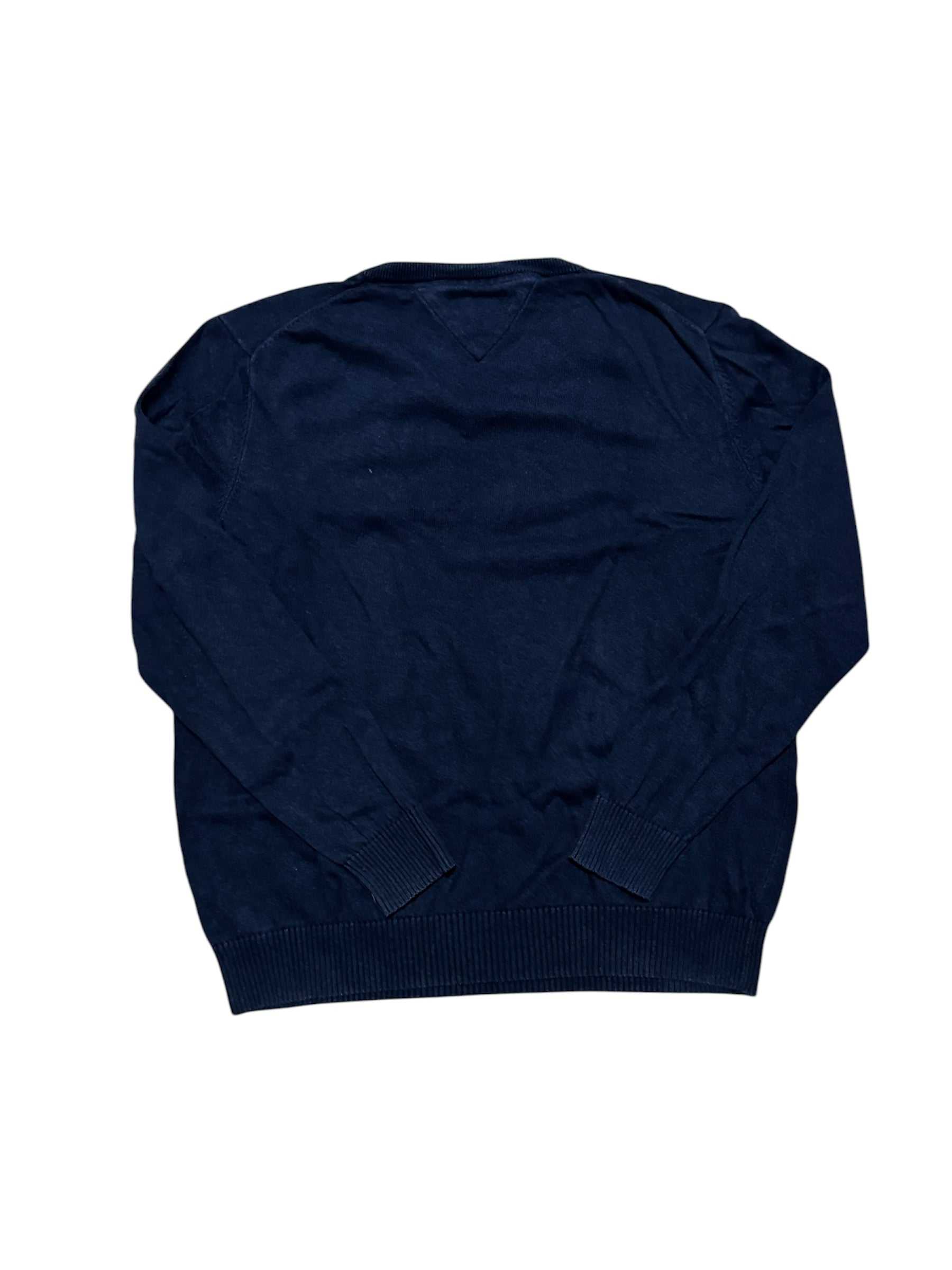 Tommy Hilfiger Sweatshirt, marineblau, Größe L, Second-Hand.