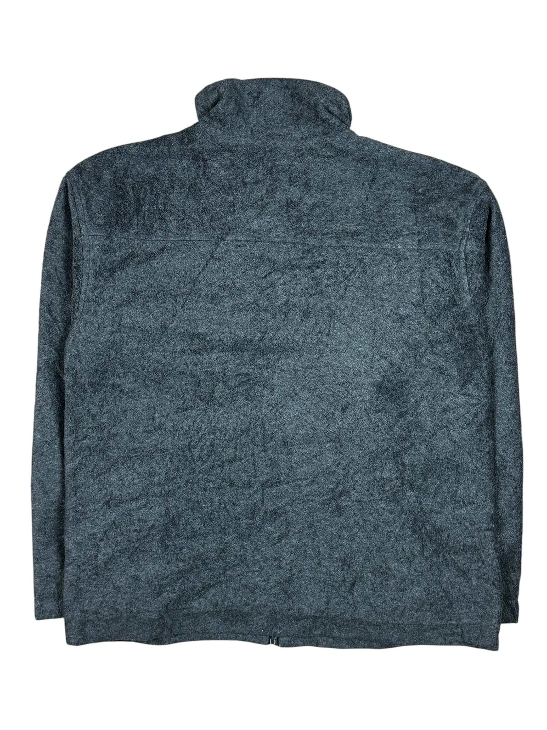 Graue Timberland Fleecejacke in Größe M für ultimativen Kälteschutz.