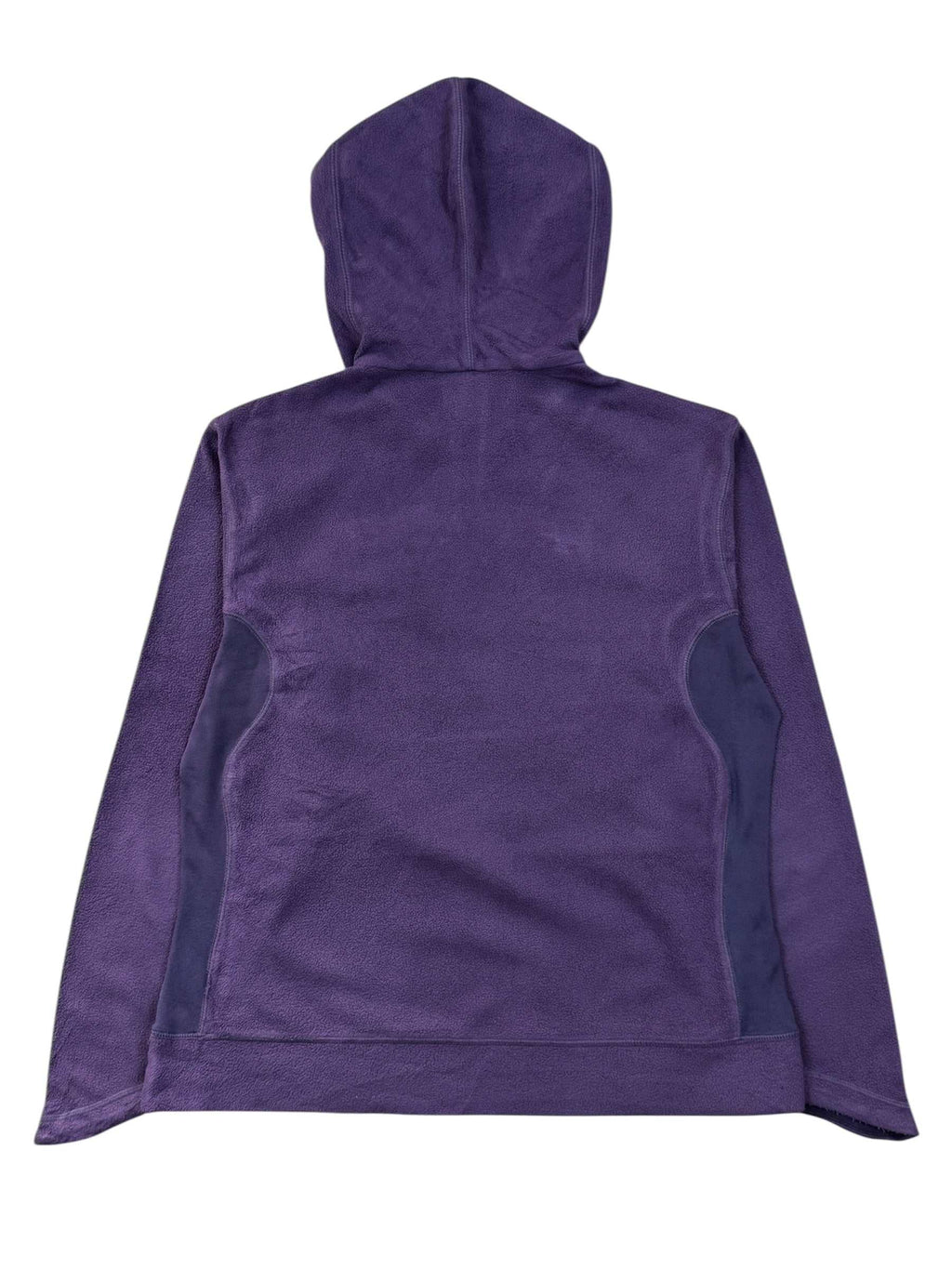 Lila Adidas Fleece in Größe M, ideal für Sport und Alltag.