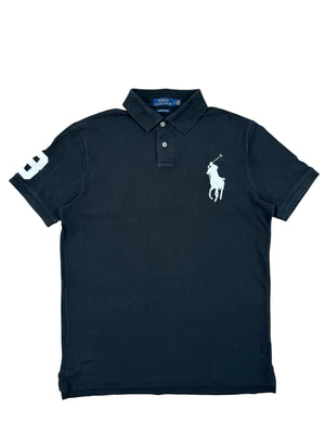 Ralph Lauren black poloshirt size L.