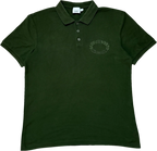 Burberry Vintage Polo Shirt Olive Green Size L