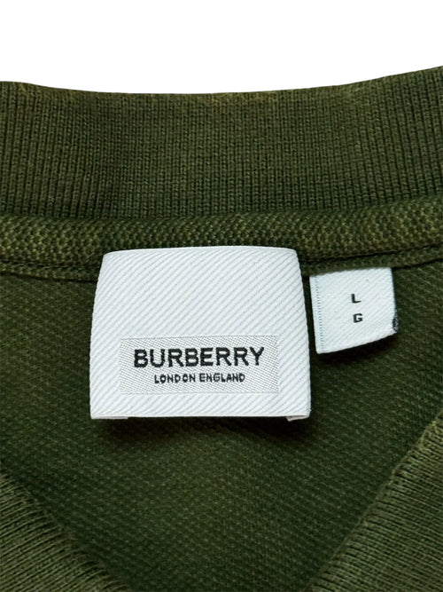 label Burberry polo
