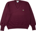 Pull vintage Lacoste bordeaux Taille M