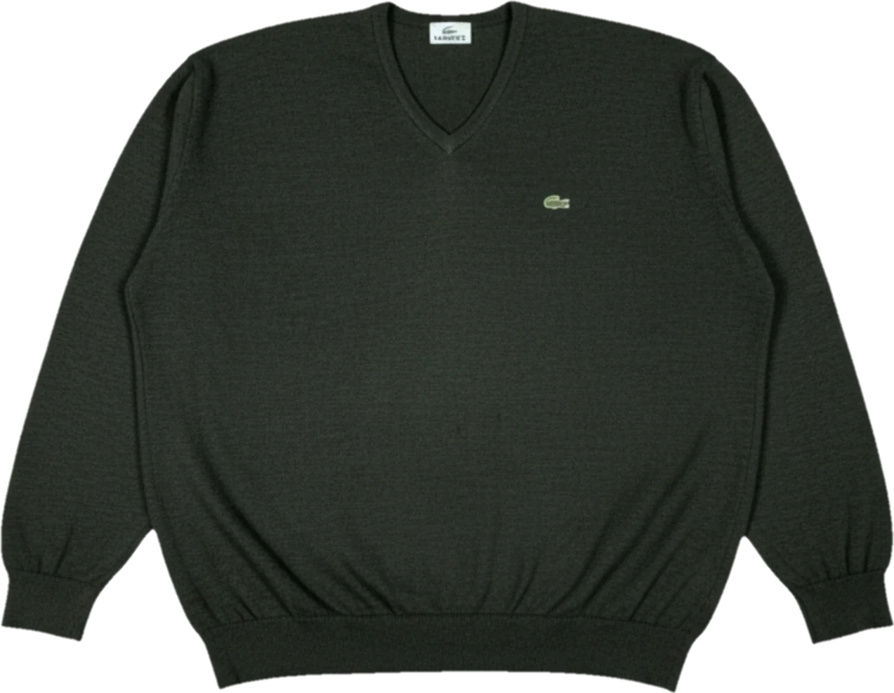 Lacoste Vintage Sweatshirt Dunkelgrün Gr. 2XL