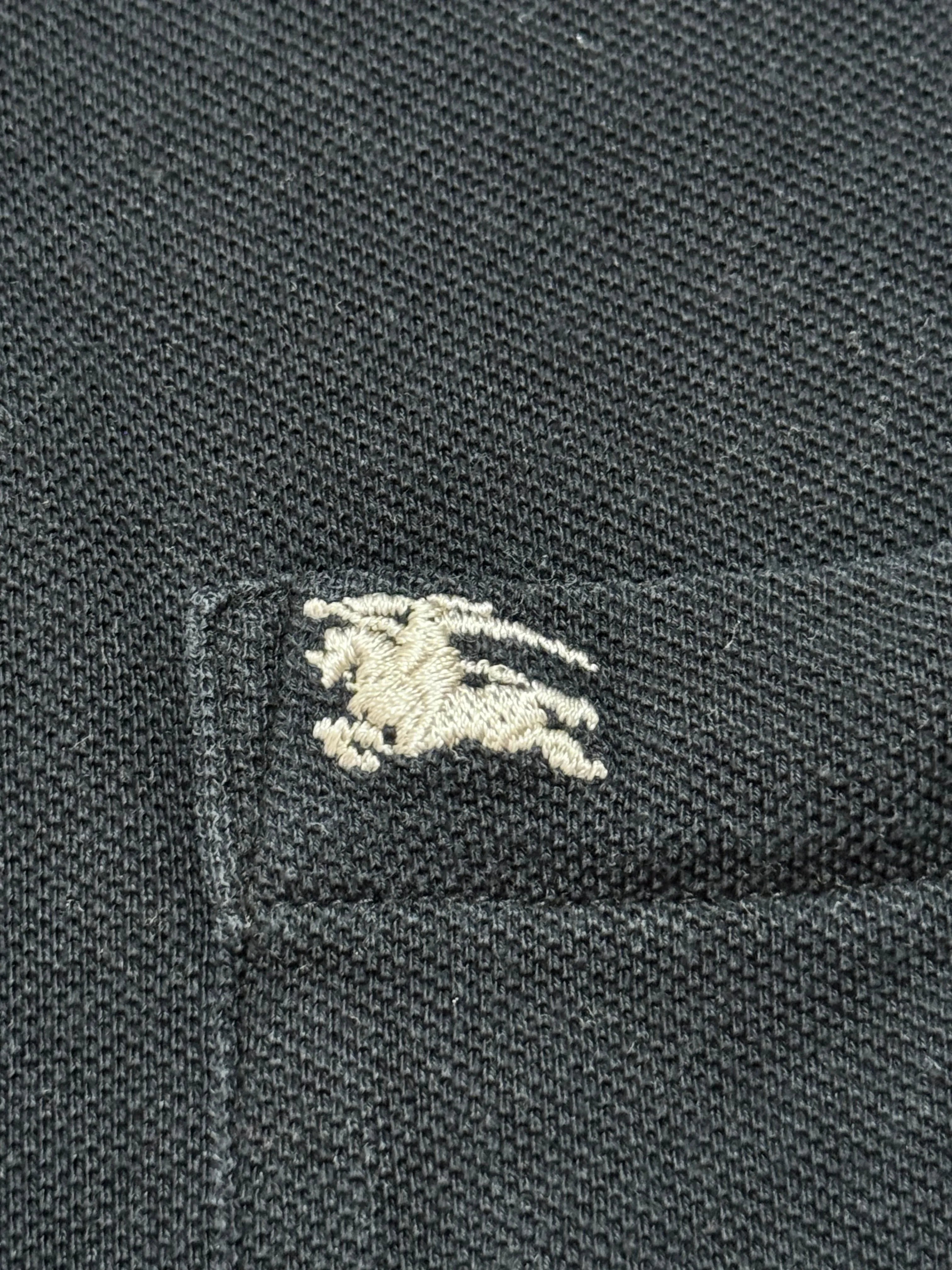 logo burberry vintage polo