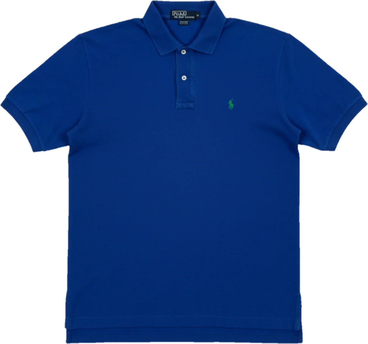Ralph Lauren Vintage Poloshirt Blau Gr. M
