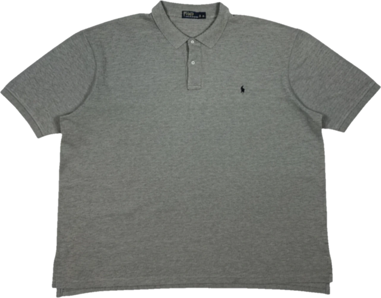 Ralph Lauren Vintage Poloshirt Grau Gr. 4XL
