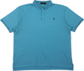 Ralph Lauren Vintage Poloshirt Hellblau Gr. 2XL