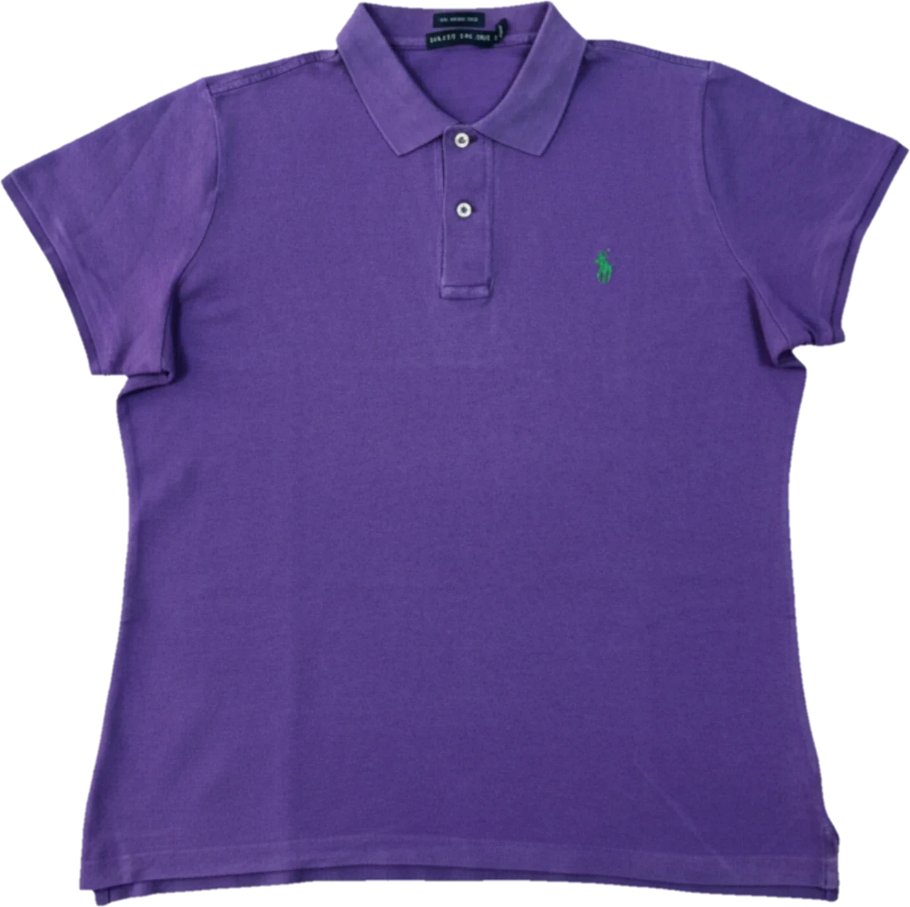 Ralph Lauren Vintage Poloshirt Lila Gr. XL