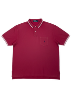Ralph Lauren Vintage Poloshirt rot – freigestellt