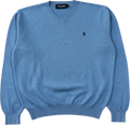 Sweat-shirt vintage Ralph Lauren bleu clair Taille S