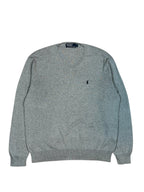 Ralph Lauren grey sweatshirt size L, elegant and comfortable.