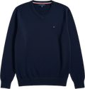 Sweat-shirt vintage Tommy Hilfiger bleu marine Taille L