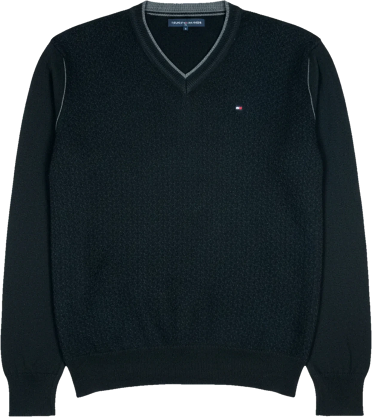 Tommy Hilfiger Vintage Sweatshirt Schwarz Gr. XL