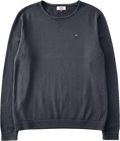 Sweat-shirt vintage Tommy Hilfiger noir Taille L