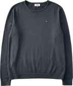 Sweat-shirt vintage Tommy Hilfiger noir Taille L