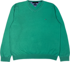 Tommy Hilfiger Vintage Sweatshirt Mint Green Size L
