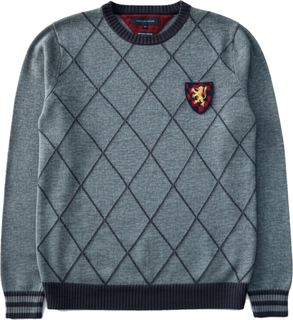 Tommy Hilfiger Vintage Sweater Grey Size M
